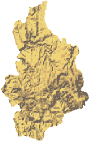 Mapa Hipsométrico de A Fonsagrada (Lugo)